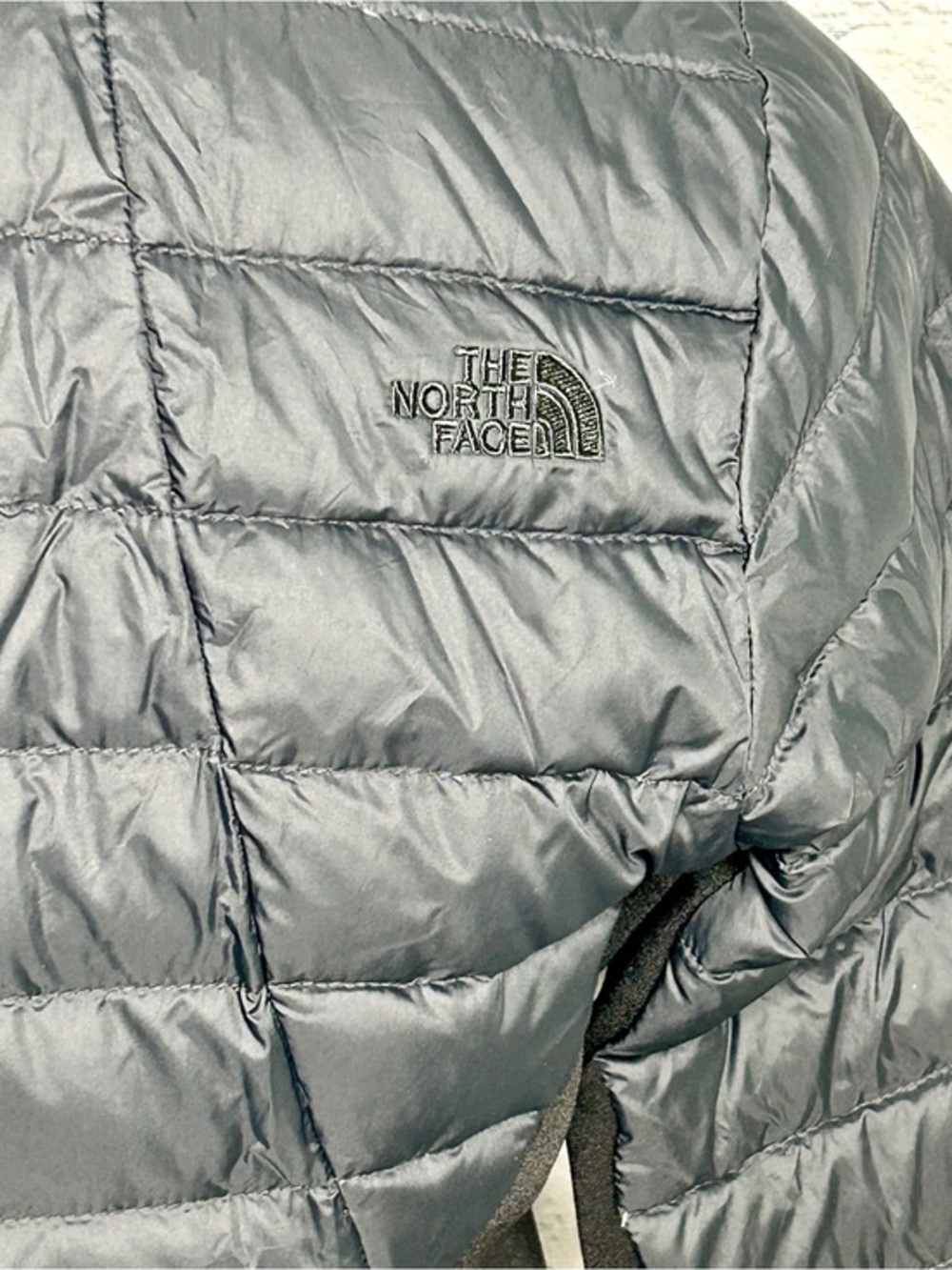 The North Face Women's Black Down Puffer Jacket Small Lightweight Full Zip Coat - Picture 5 of 12